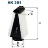 Filtre à air FILTRON AK 381