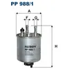 Filtron Filtre à carburant, pp988/1