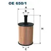 Filtron OE650/1 Filtre à huile