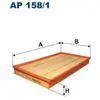 Filtron Filtre à air, ap158/1