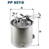 Filtron Filtre à carburant, pp857/6