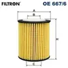 Filtre à huile FILTRON OE 667/6