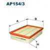 Filtron Filtre à air, ap154/3