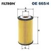 Filtre à huile FILTRON OE 665/4 Cartouche filtrante