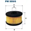 FILTRE a cARBURANT-filtron pM999/6