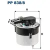 Filtron Filtre à carburant, pp838/8