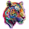 Twisk Puzzle bois de 150 pièces tigre Wooden.City Multicolore TU HQPB502212