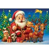 Puzzle 40 pièces en bois : Père Noël