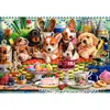 Castorland Puzzle 1000 pièces : Chiots Dessert