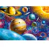 Castorland- Système Solaire Puzzle, CSC104314, Coloris Assortis