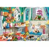 Castorland Puzzle 100 pièces : Bain pour animaux de compagnie