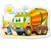 Concrete Mixer , Puzzle 12 Teile Maxi - Castorland