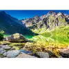 Castorland Puzzle 1500 pièces : Lever de soleil à Morskie Oko, Tatras, Pologne