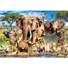Puzzle 1500 pièces Castorland - Animaux de la Savane