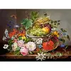 Castorland Jigsaw toujours la vie avec des fleurs / fruits panier 2000 pièces