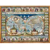 Puzzle Carte du monde 1639 - CASTORLAND - 2000 pièces - Enfants et adultes