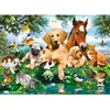 Copains d'été, Puzzle 200 couleurs  - Castorland Puzzle  - 4438222063 