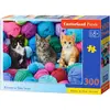 Puzzle 300 pièces - Castorland - Chatons - Animaux - Intérieur
