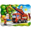 Castorland Puzzle 30 pièces : Les pompiers à la rescousse