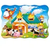 Puzzle 30 pièces - CASTORLAND - Pompiers en action - Animaux - Enfant - Garçon