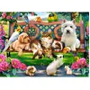 Pets In The Park, Puzzle 180 Teile - Castorland