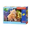 Puzzle 180 pièces Ginger Kitten - CASTORLAND - Animaux - Enfant - A partir de 8 ans