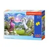 Puzzle 180 pièces - CASTORLAND - Mon amie la Licorne - Fantastique - Enfant - 7 ans et plus