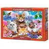 Puzzle 500 pièces - CASTORLAND - Chatons avec des Fleurs - Animaux - Mixte - A partir de 10 ans