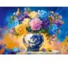 Puzzle 500 pièces : Fleurs en porcelaine chinoise