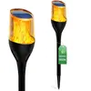 Lampe solaire de jardin à LED effet flamme pour extérieur IGNIS