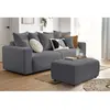 Canapé droit convertible Bobochic Canapé droit convertible coffre envy...