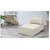 Méridienne sans accoudoir pour canapé modulable NIHAD tissu velours côtelé Bobochic