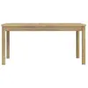 Table a manger extensible ouverture synchronisée - como - chene - rectangulaire - 160207 x 90 x 76,6 cm