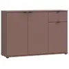 CasaDolce Casa Dolce Commode ILUSA, rouge terracotta, 120x34x82 cm, de...