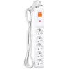 Hsk Data Multiprise Acar F5 5 Prises Avec Interrupteur 3 M