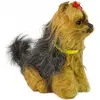 Peluche Chien interactif Yorkshire Terrier aboie avec queue qui bouge