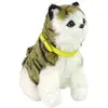 Leantoys Chat en peluche interactif Fourrure douce Caressez sa tête et...