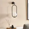 Jupiter Applique Samba, verre opale/noire à 1 lampe