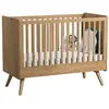 Vintage Lit bébé évolutif 70x140 Bois