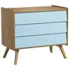 Commode Vintage Nature/Bleu