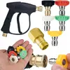 ROSFIX Ensemble de 5 Buses + Pistolet Kärcher 4350 PSI 22 mm + Adaptat...