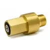 Rosfix Adaptateur EASYLock Femelle vers M22x1,5 Mâle   Laiton Massif A...