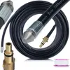 Rosfix 35m tuyau de nettoyage de canalisation avec 1+3 buse | Compatib...