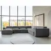 MIUFORM Flex felix canapé module d'angle 337x265 cm, droit, gris foncé...