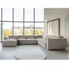 MIUFORM Flex felix canapé module d'angle 337x265 cm, droit, beige fonc...