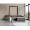 Flex felix canapé module d'angle 244x154 cm, gris Flex Felix