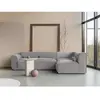 Flex felix canapé module d'angle 265x169 cm, gris Flex Felix