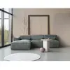 Flex felix canapé module d'angle 244x154 cm, vert olive Flex Felix