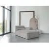 Flex felix méridienne 154x92 cm, droit, gris Flex Felix