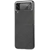 Étui Beline Carbon Pour Samsung Z Flip 6 Noir/Noir